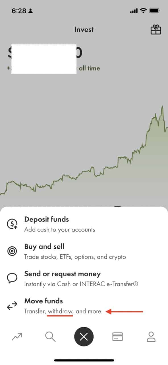 How To Withdraw Money From Wealthsimple With Screenshots Noel Moffatt