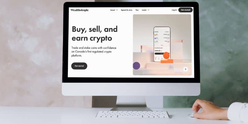 Wealthsimple Crypto Homepage