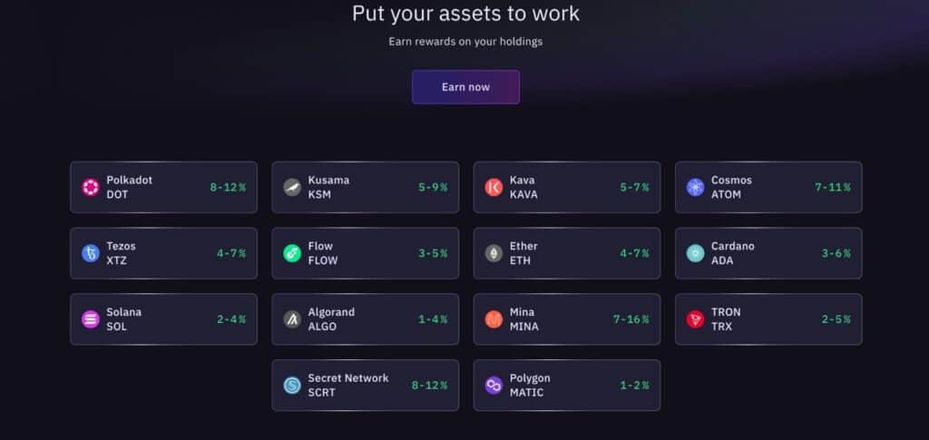 Kraken Homepage Dashboard